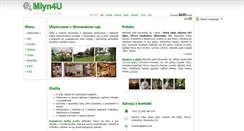 Desktop Screenshot of mlyn4u.eu